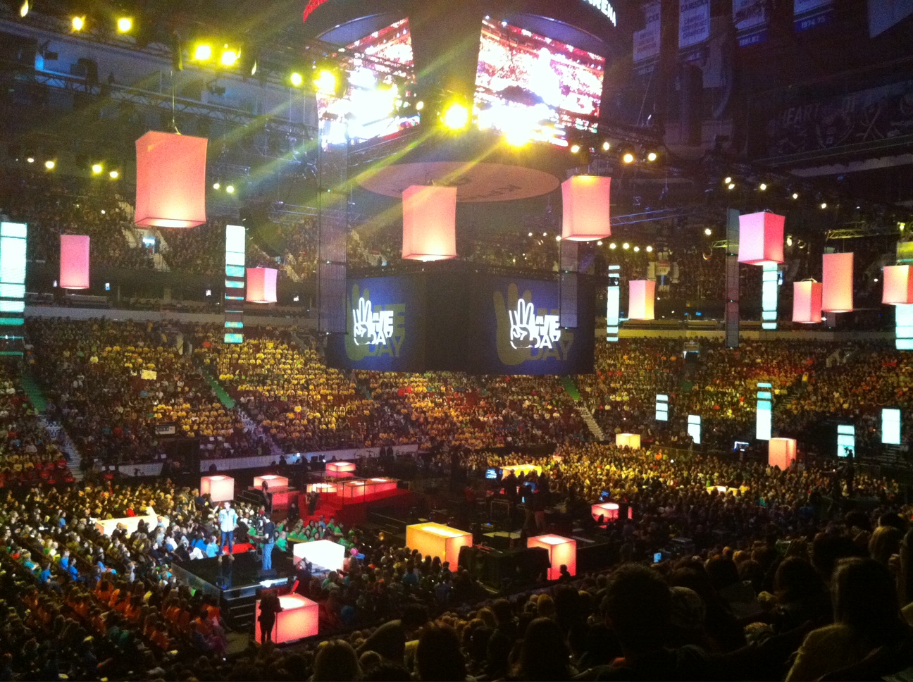 We Day Vancouver Brings 18,000 Youth Together Grouse Mountain The