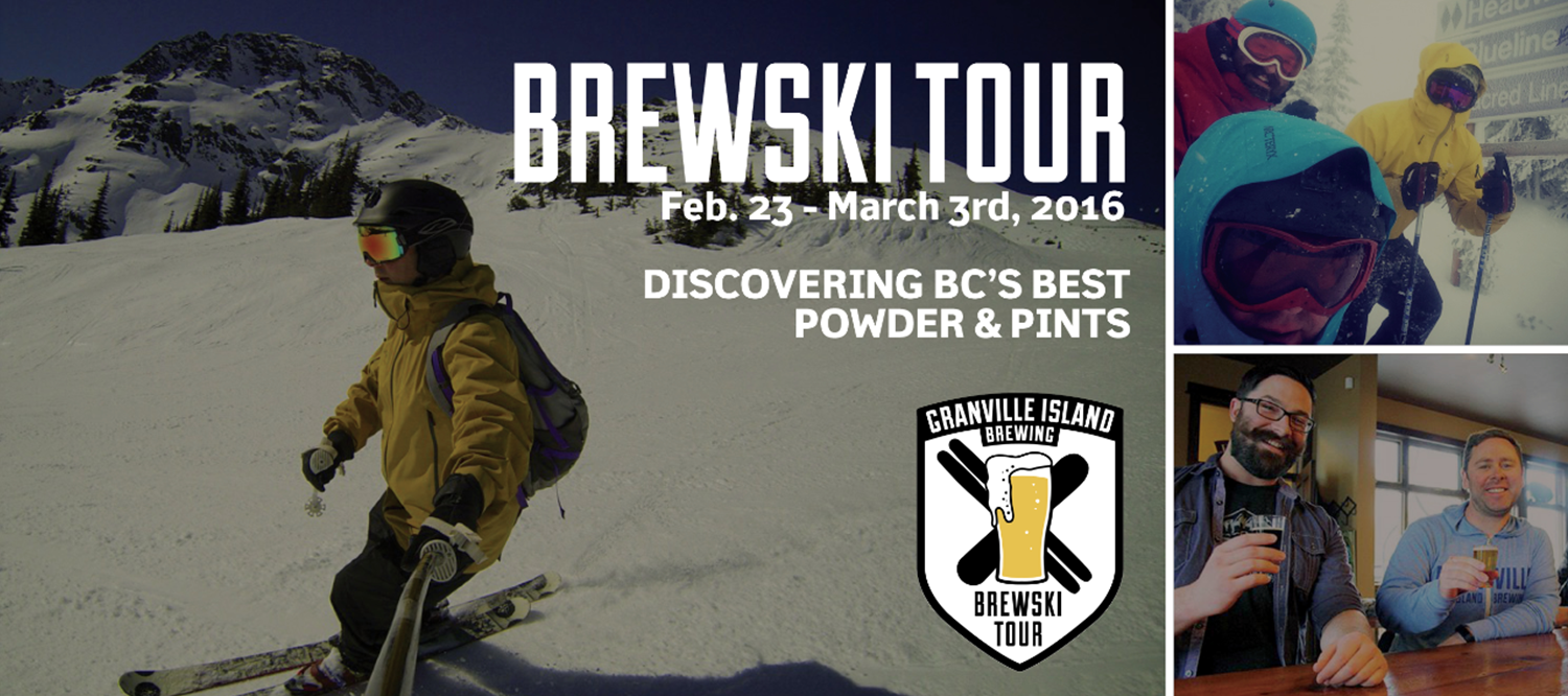 Granville Island Brewing BrewSki Tour 2016 | Grouse Mountain - The