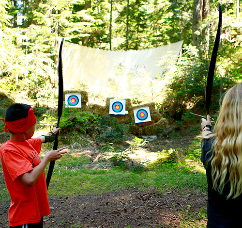 adventure day camps - kids survival