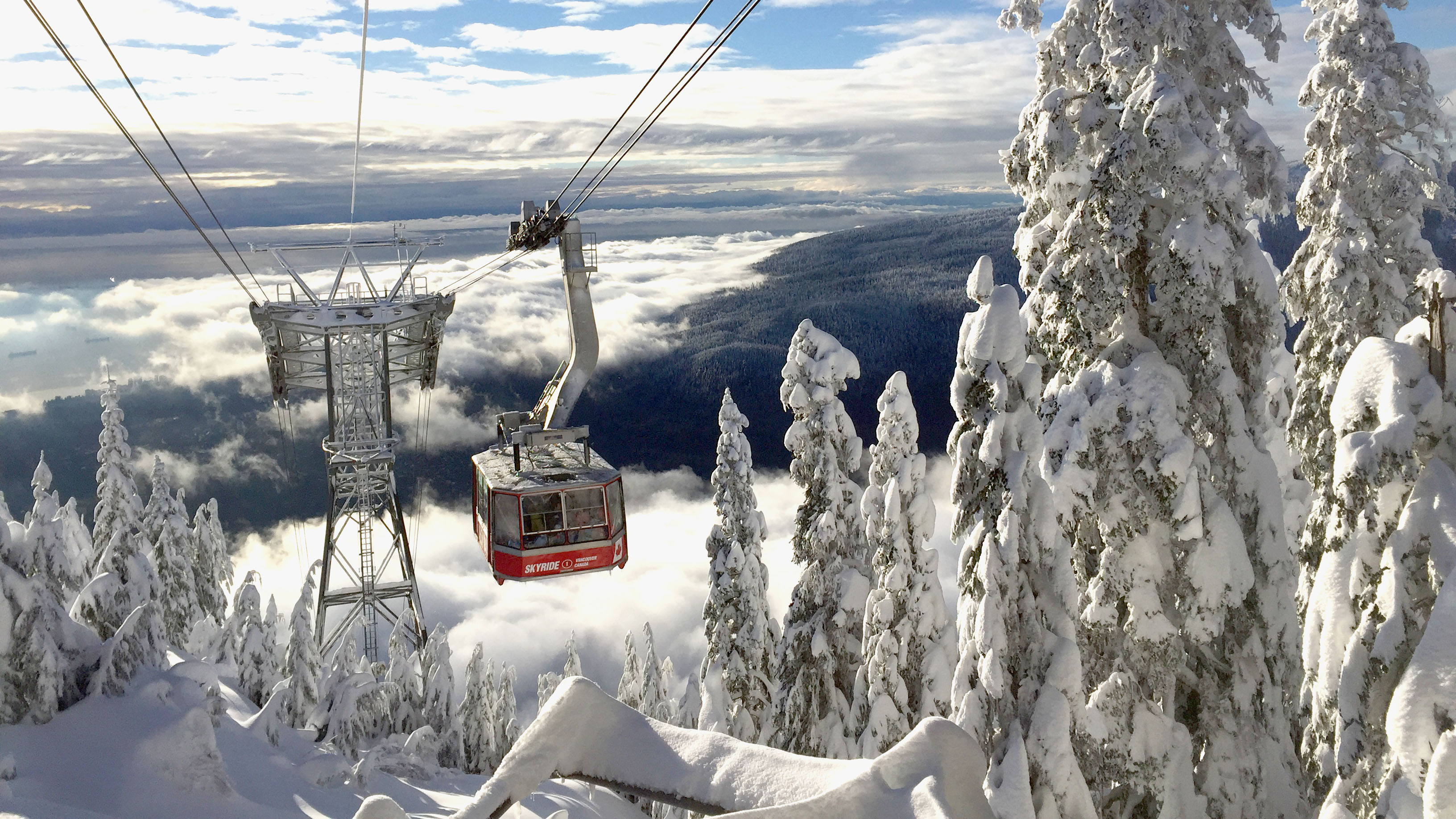 Orientamento Grouse Mountain - Pannelli informativi, Segnaletica Grouse  Mountain