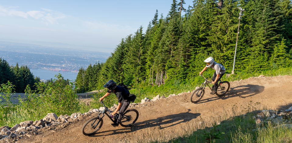 Mountain Bike Park Grouse Mountain The Peak of Vancouver